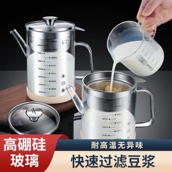 耐高溫豆漿過濾神器304不銹鋼超細網篩果汁壺隔渣杯家用中藥濾網