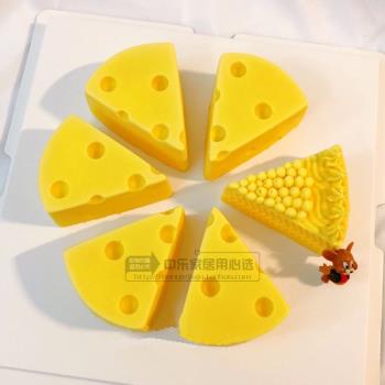 網紅乳酪蛋糕慕斯模具 三角芝士蛋糕甜品西點巧克力矽膠模具烘焙