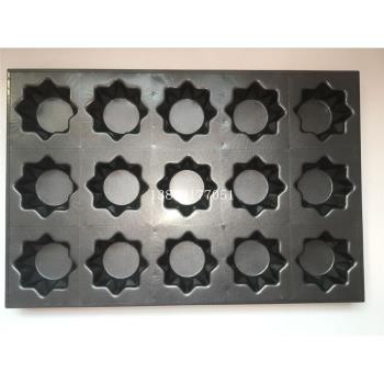 商用15連八角模具加深花瓣蛋糕模具麵包烤盤不沾蛋糕模具
