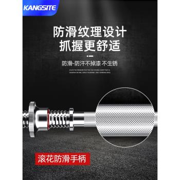 康斯特槓鈴桿奧桿1.2m/1.8m直桿曲桿1.5槓桿舉重深蹲家用健身器材