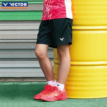 victor勝利羽毛球服青少年兒童短褲夏透氣運動速幹2024新款R-3099