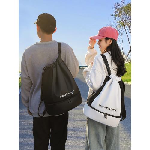 游泳包女干濕分離便攜泳衣收納袋專用防水包男士運動裝備健身背包