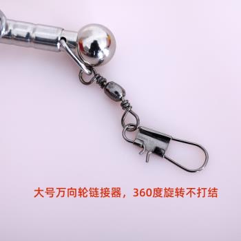 伸縮桿中老年不打結上手絲帶加粗
