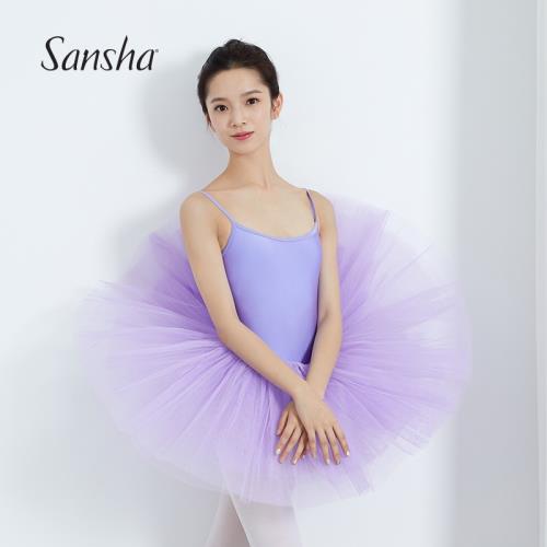 Sansha 法國三沙成人芭蕾舞紗裙舞蹈裙演出服蓬蓬裙練功tutu裙