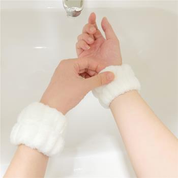 洗臉手腕帶防濕袖護腕神器擦汗防水洗漱防滑吸水袖套吸汗運動手環