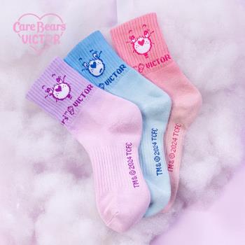 VICTOR威克多Hellokitty聯名羽毛球襪勝利凱蒂貓透氣加厚棉運動襪