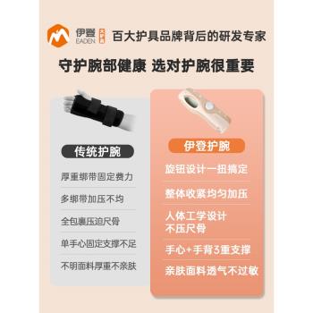 伊登護腕手腕扭傷固定器關節勞損支具腱鞘骨折護套男女士手腕護具