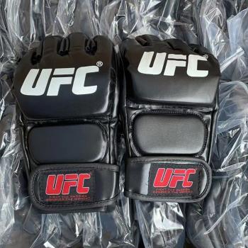 拳擊半指手套搏擊男女MMA散打UFC兒童訓練成人打沙袋專用專業拳套