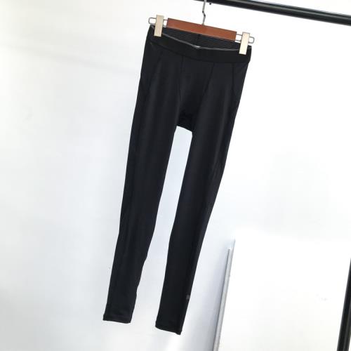 外貿剪標男士薄款速干彈力緊身瑜伽褲黑色跑步運動健身束腿九分褲