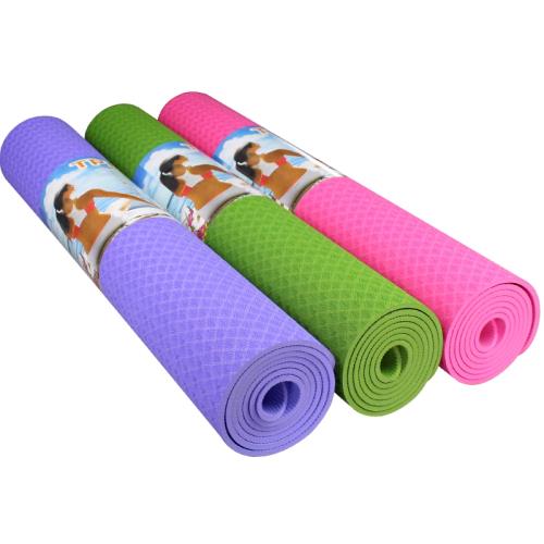 加寬80cm初學者瑜伽墊 TPE防滑6mm瑜珈健身墊男女無味舞蹈墊子