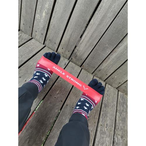 【腳踝鍛煉指南】Ankle Strong踝關節力量訓練彈力帶彈力圈短25cm