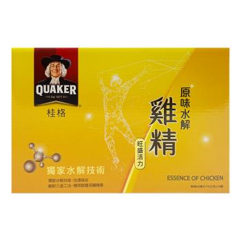 QUAKER 桂格 原味水解雞精（18瓶/盒）