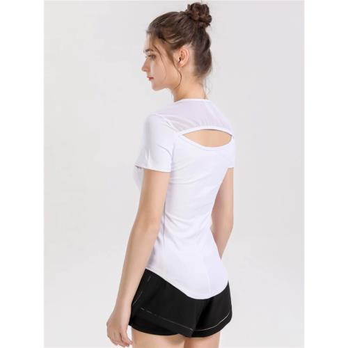 {S碼運動短袖}訓練跑步健身衣運動T恤短袖女士透氣