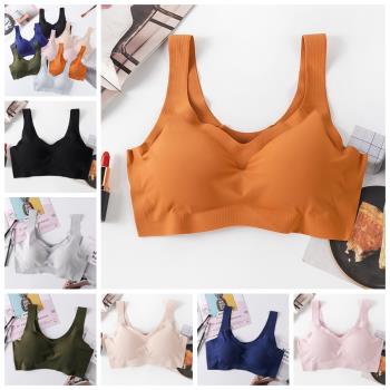 游泳純色好搭女款潛水服文胸沙灘背心沖浪服上衣防曬速幹運動內衣