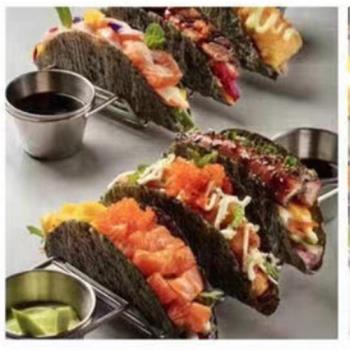 創意餐具Taco Rack墨西哥玉米卷板材薄餅塔可架玉米卷架創意餅架