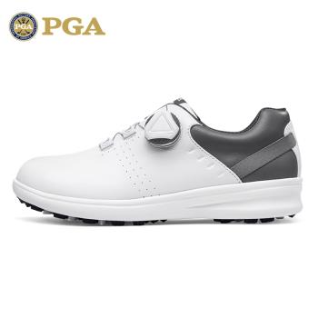 美國PGA 高爾夫球鞋女旋鈕鞋帶女士防水防滑女鞋夏季女款運動鞋子