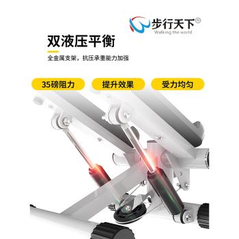 踏步機家用靜音女減肥機瘦腰機瘦腿踩登山機多功能健身器材腳踏機