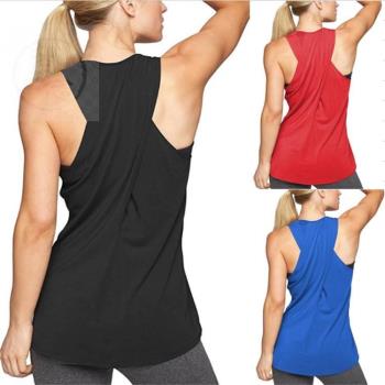 /Fitness Sports Vest Women Fashion Casual Crossover Yoga Ves