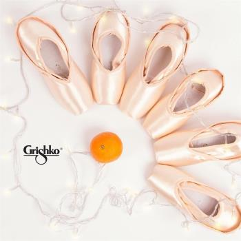 Grishko俄羅斯進口芭蕾舞鞋/緞麵皮底撓性跟足尖鞋2007 Pro Flex