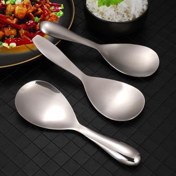家用廚房大號加厚盛飯勺不銹鋼
