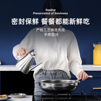 304不銹鋼油壺廚房油瓶壺油罐壺家用加厚過濾防漏調味裝食用油壺