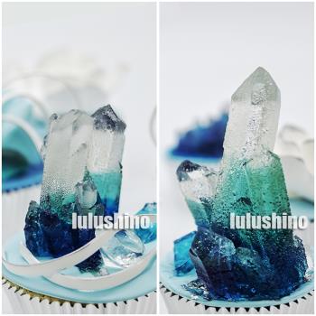 LULUSHINO翻糖蛋糕矽膠模具 幹佩斯造型模 珊瑚糖巧克力水晶冰柱