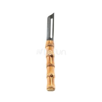 蔬菜廚具竹節木柄蘋果水瓜削皮器