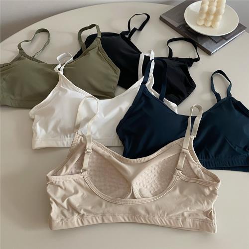 防下垂分體游泳內衣女比基尼速干背心文胸潛水服打底上衣性感泳衣