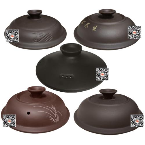 特價黑褐色紫砂鍋蓋子 電燉鍋蓋子電砂鍋煲紫砂鍋蓋子 紫砂蓋鍋蓋