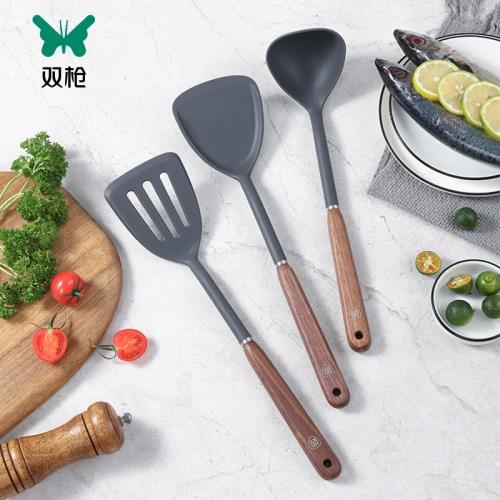 雙槍鏟子湯勺不粘鍋專用炒菜鍋鏟硅膠耐高溫家用煎鏟烹飪勺鏟廚具|烹飪湯匙鏟|ETMall東森購物網