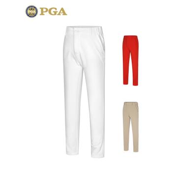美國PGA兒童高爾夫褲子運動服長褲男童裝春秋季薄絨青少年服裝