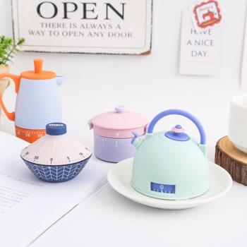 創意學生旋轉可愛時間管理器學習工作效率計時器機械提醒器定時器