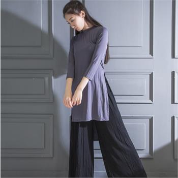 莫代爾上衣現代古典舞服長款舞蹈練功服舞蹈演出服裝練功服瑜伽服
