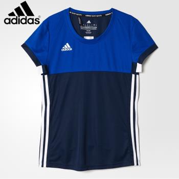 特惠清倉adidas阿迪達斯羽毛球服透氣速干短袖排球網球t恤上衣女