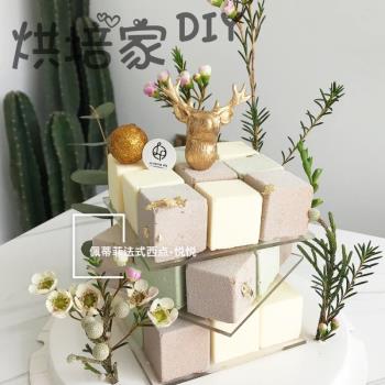 矽膠法式烘焙甜品架子蛋糕模具