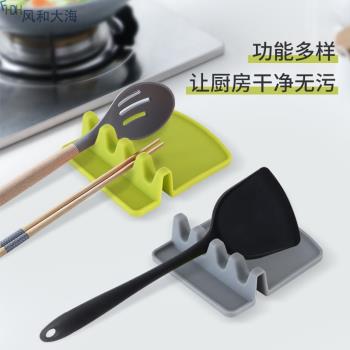 鍋鏟收納架多功能臺面免打孔廚房