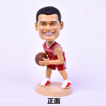 籃球球星姚明麥蒂明星玩偶公仔模型人偶手辦擺件麥迪紀念品小禮品