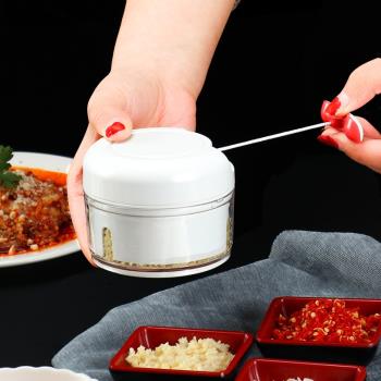 迷你拉蒜泥神器搗蒜器家用廚房手動絞蒜器小型號蒜蓉攪碎機切大蒜