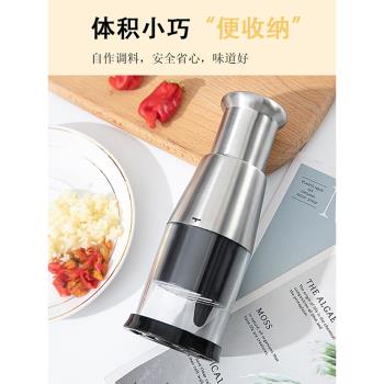 蒜泥蒜蓉搗蒜神器多功能不銹鋼拍拍刀廚房按壓切菜器洋蔥攪碎器