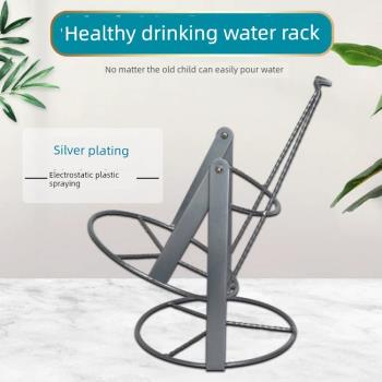 大桶裝水支架礦泉純凈水倒置手壓式抽壓水出倒飲水機器水桶支架子