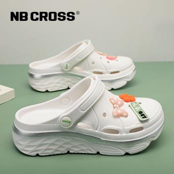 NB CROSS旗艦店增高厚底洞洞鞋