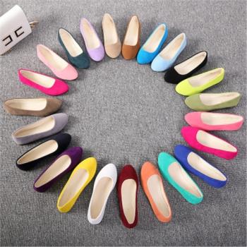 туфли女單鞋大碼平跟鞋 women flat shoes big yards 42 43