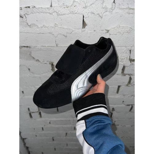 2025新款復古系帶圓頭真皮德訓鞋韓系百搭男女款薄底長鞋舌賽車鞋