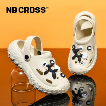 NB CROSS踩屎感新款云朵防滑涼鞋