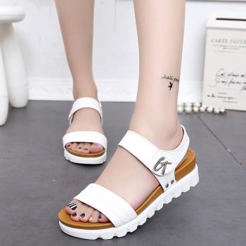 sandalias Summer Women sandals ladies flat Shoes 沙灘女涼鞋