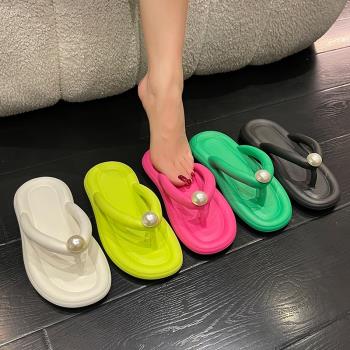 夏可愛少女軟底浴室洗澡花朵拖鞋