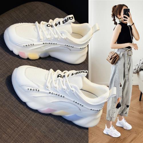 福建莆田少女公主女鞋跑步鞋女秋季軟底運動鞋專業跑鞋女超輕減震