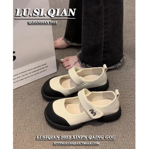 瑪麗珍鞋女2025新款夏季女鞋子法式百搭小眾設計小香風配裙子單鞋