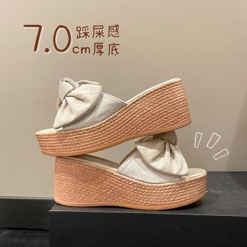 小個子仙女風不累腳坡跟婚紗神器