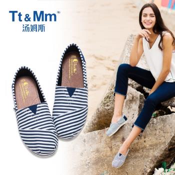 Tt帆布便懶人瑪麗軟底休閑女鞋
